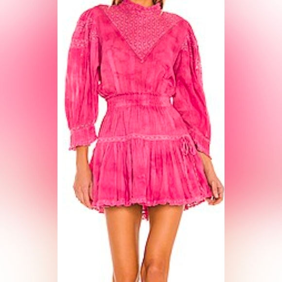 LoveShackFancy Dresses & Skirts - LoveShackFancy Pink Viola L